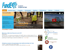 Tablet Screenshot of fundeo.org